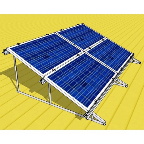 Açı Ayarlı Üçgen Sehpa 2x2 1 Kw Yatık Dizilim Açı Ayarlı Üçgen Sehpa 2x2 1 Kw Yatık Dizilim