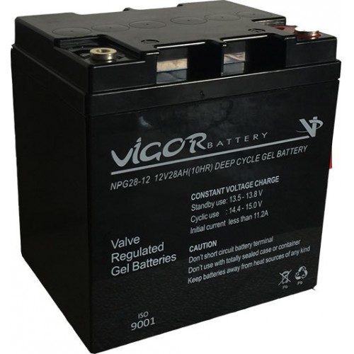 Vigor 12v 28Ah (D) Jel Solar Akü Vigor 12v 28Ah (D) Jel Solar Akü