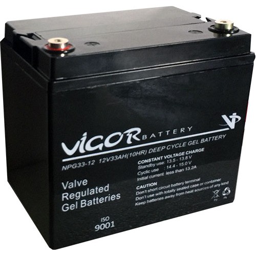 Vigor 12v 33Ah Solar Jel Akü Vigor 12v 33Ah Solar Jel Akü