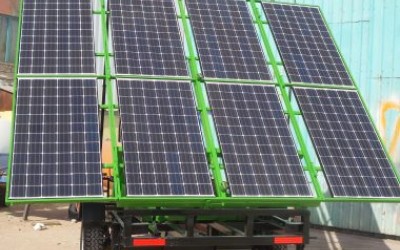 Orman Bakanlığı Yangın Gözetleme Kulesi 250 Kw Mobil GES Kurulumu