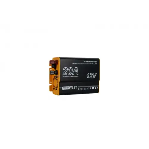 Mexxsun AC-DC Akü Şarj Cihazı 12V-20A 