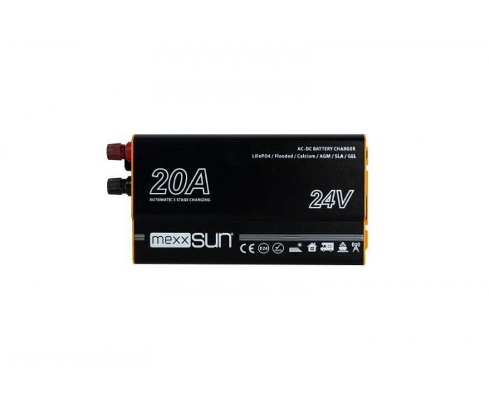Mexxsun AC-DC Akü Şarj Cihazı 24V-20A