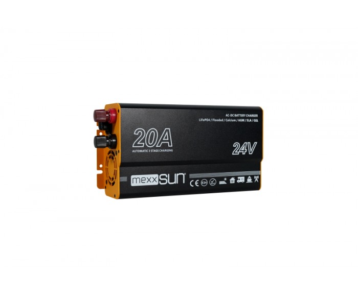 Mexxsun AC-DC Akü Şarj Cihazı 24V-20A