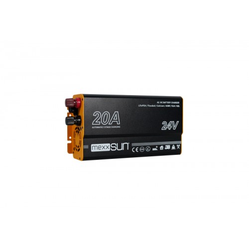 Mexxsun AC-DC Akü Şarj Cihazı 24V-20A 