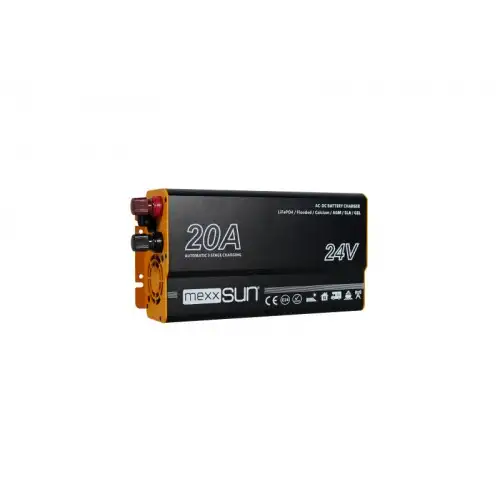 Mexxsun AC-DC Akü Şarj Cihazı 24V-20A 