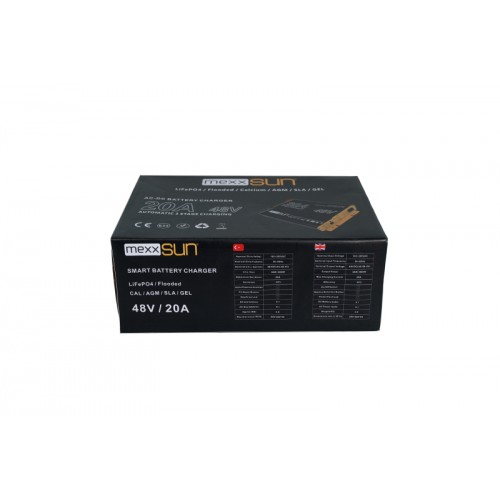 Mexxsun AC-DC Akü Şarj Cihazı 48V-20A 