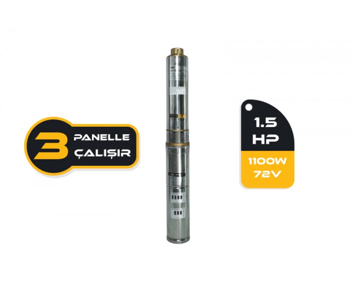 Mexxsun DC Pompa 1.5Hp / 1100W / 72V (4DC6-84-72-1100)