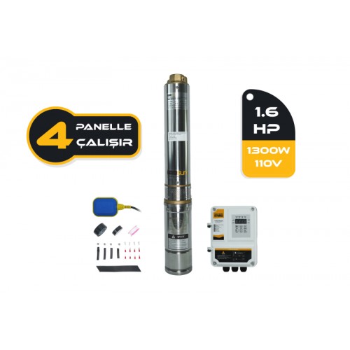 Mexxsun DC Pompa 1.6Hp / 1300W / 110V (4DC6-112-110-1300)