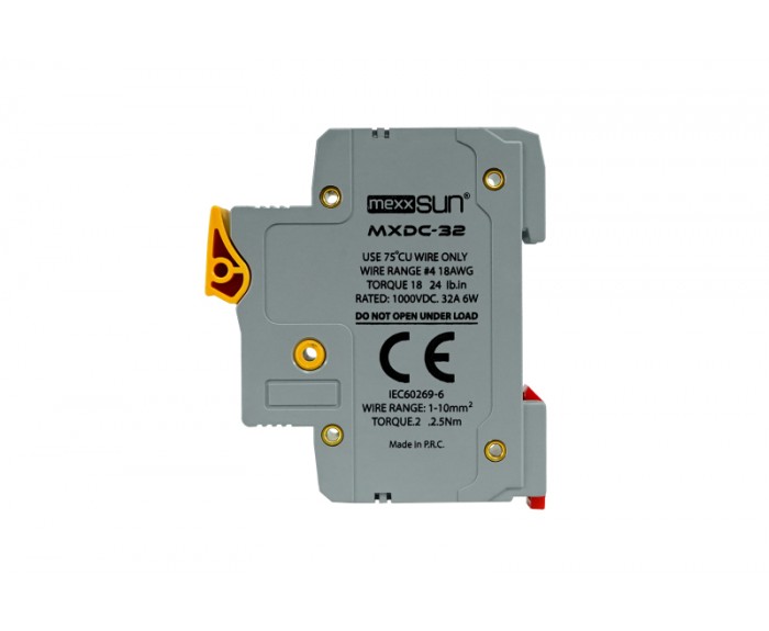 DC Sigorta + Sigorta Yuvası (16A 1000V) - 12 Adet