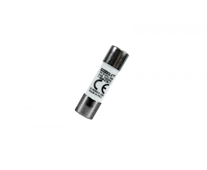 Mexxsun 20A 1000V DC Sigorta + Sigorta Yuvası - 12 Adet Mexxsun 20A 1000V DC Sigorta + Sigorta Yuvası - 12 Adet
