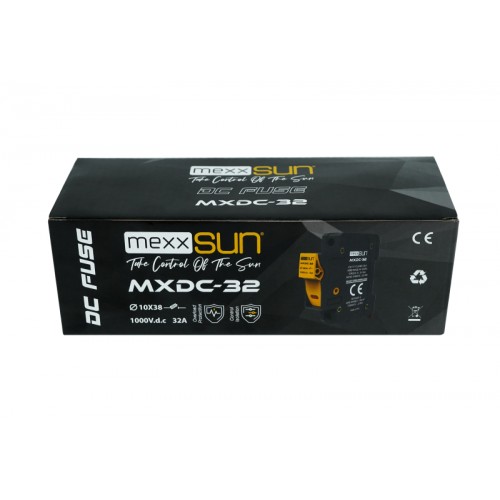DC Sigorta + Sigorta Yuvası (32A 1000V) - 12 adet