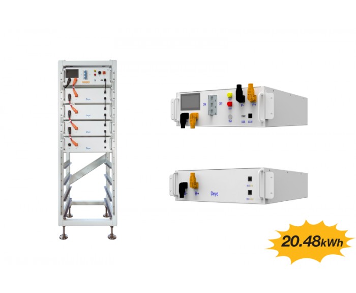DEYE 20.48 kWh Yüksek Voltaj Lityum Akü