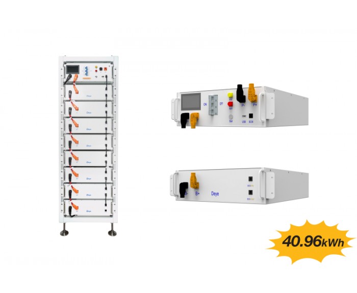 DEYE 40.96 kWh Yüksek Voltaj Lityum Akü