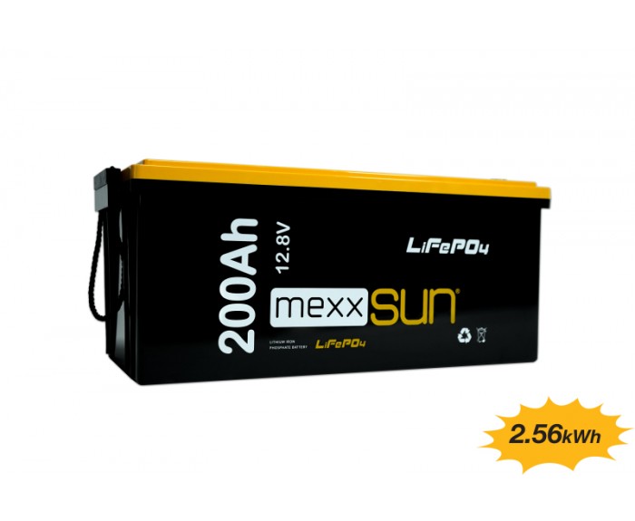 MEXXSUN 12,8V 200Ah Lityum Akü