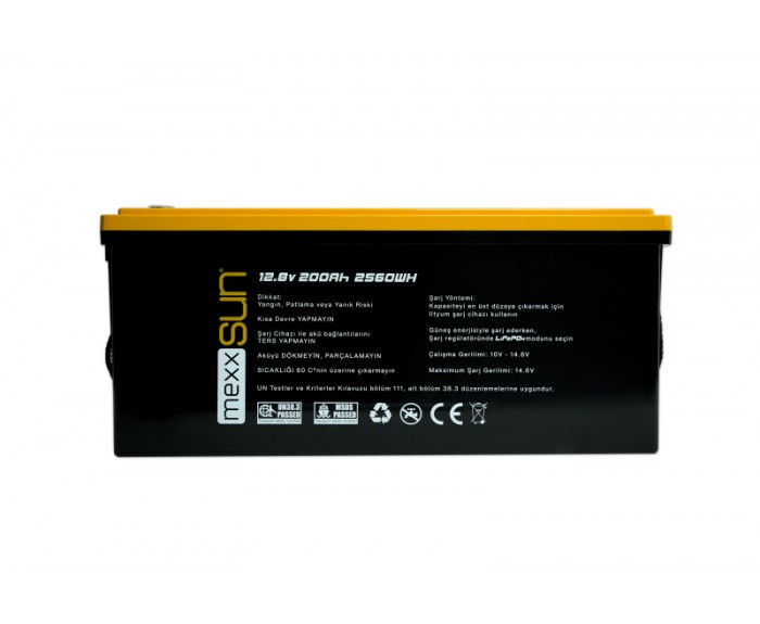 MEXXSUN 12,8V 200Ah Lityum Akü