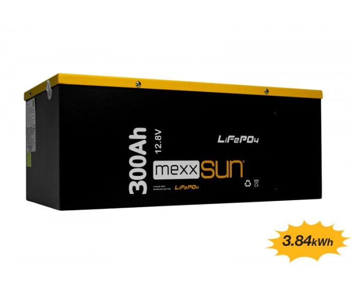 MEXXSUN Lityum Akü 12,8V 300Ah (LiFePo4)