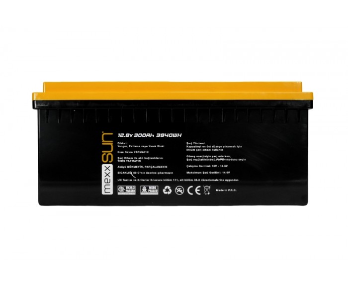 MEXXSUN Lityum Akü 12,8V 300Ah (LiFePo4) 3840Wh MEXXSUN Lityum Akü 12,8V 300Ah (LiFePo4) 3840Wh