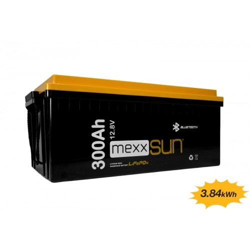 MEXXSUN Lityum Akü 12,8V 300Ah (LiFePo4) 3840Wh