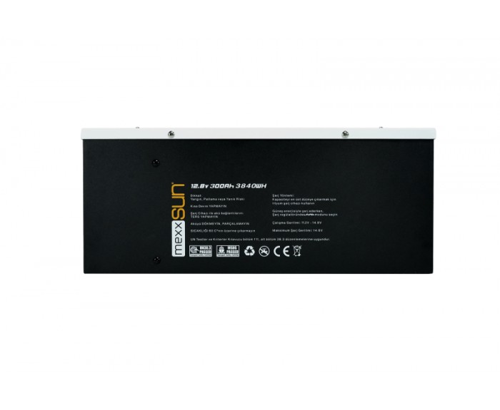 MEXXSUN Lityum Akü 12,8V 300Ah (LiFePo4)