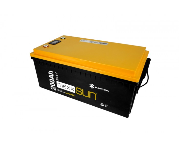 MEXXSUN Lityum Akü 25,6V 200Ah (LiFePo4) 5120Wh MEXXSUN Lityum Akü 25,6V 200Ah (LiFePo4) 5120Wh