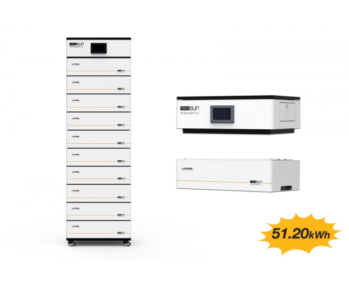 MEXXSUN 51.20 kWh Yüksek Voltaj Lityum Akü