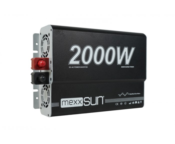 Mexxsun 12V 2000W Modifiye sinüs İnverter Mexxsun 12V 2000W Modifiye sinüs İnverter