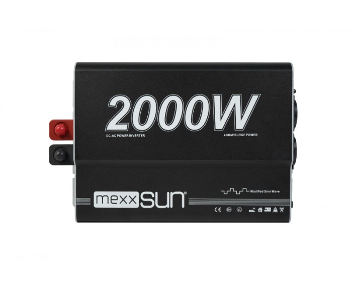 Mexxsun 12V 2000W Modifiye sinüs İnverter Mexxsun 12V 2000W Modifiye sinüs İnverter