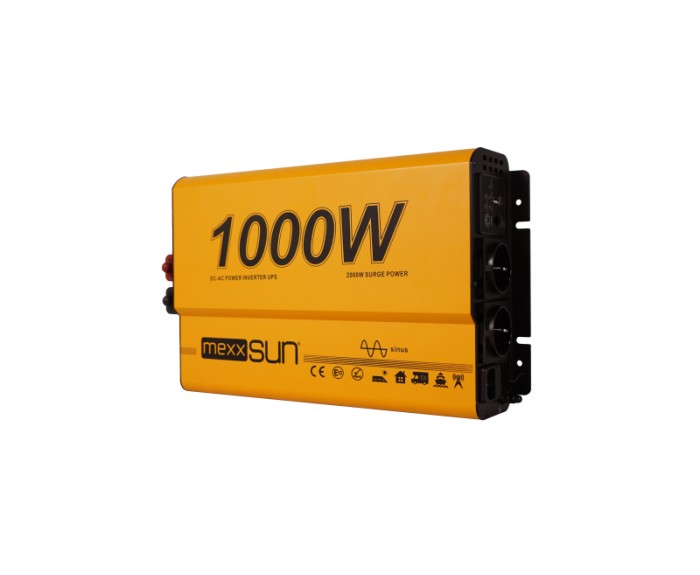 Mexxsun 12V 1000W Off Grid Tam Sinüs İnverter Mexxsun 12V 1000W Off Grid Tam Sinüs İnverter