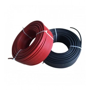 6 mm Solar Kablo 20 Metre Siyah 6 mm Solar Kablo 20 Metre Siyah