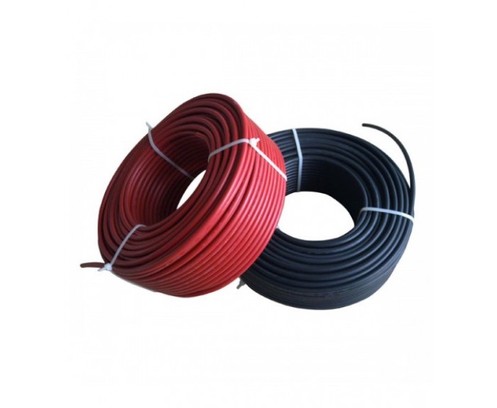 6 mm Solar Kablo 20 Metre Kırmızı 6 mm Solar Kablo 20 Metre Kırmızı