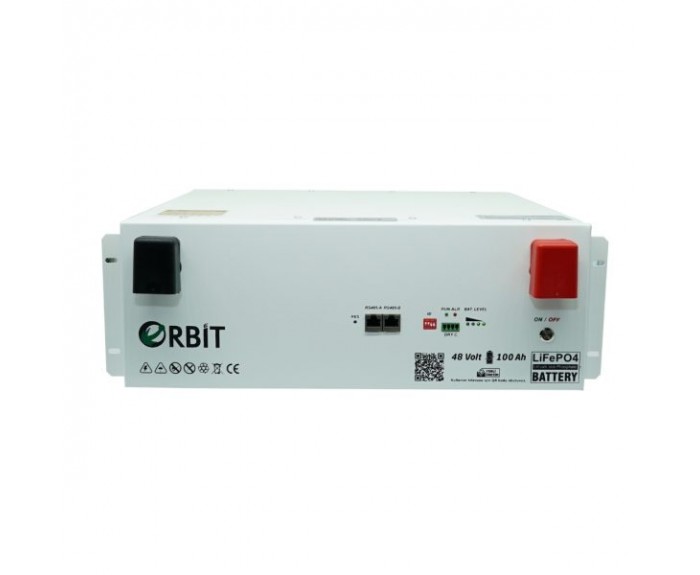 Orbit 48 V 100 Ah Lifepo4 Akü-Ekransız Orbit 48 V 100 Ah Lifepo4 Akü-Ekransız