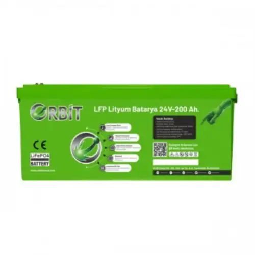 Orbit 24 V 210 Ah Lifepo4 Akü-Marin Tip